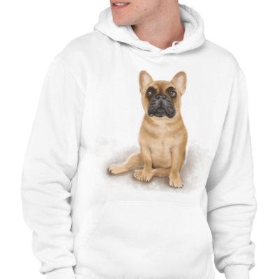 BLUZA Z KAPTUREM BOSTON TERRIER